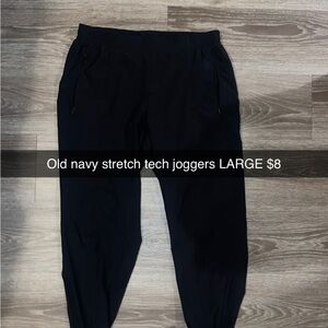 Old Navy Black Joggers